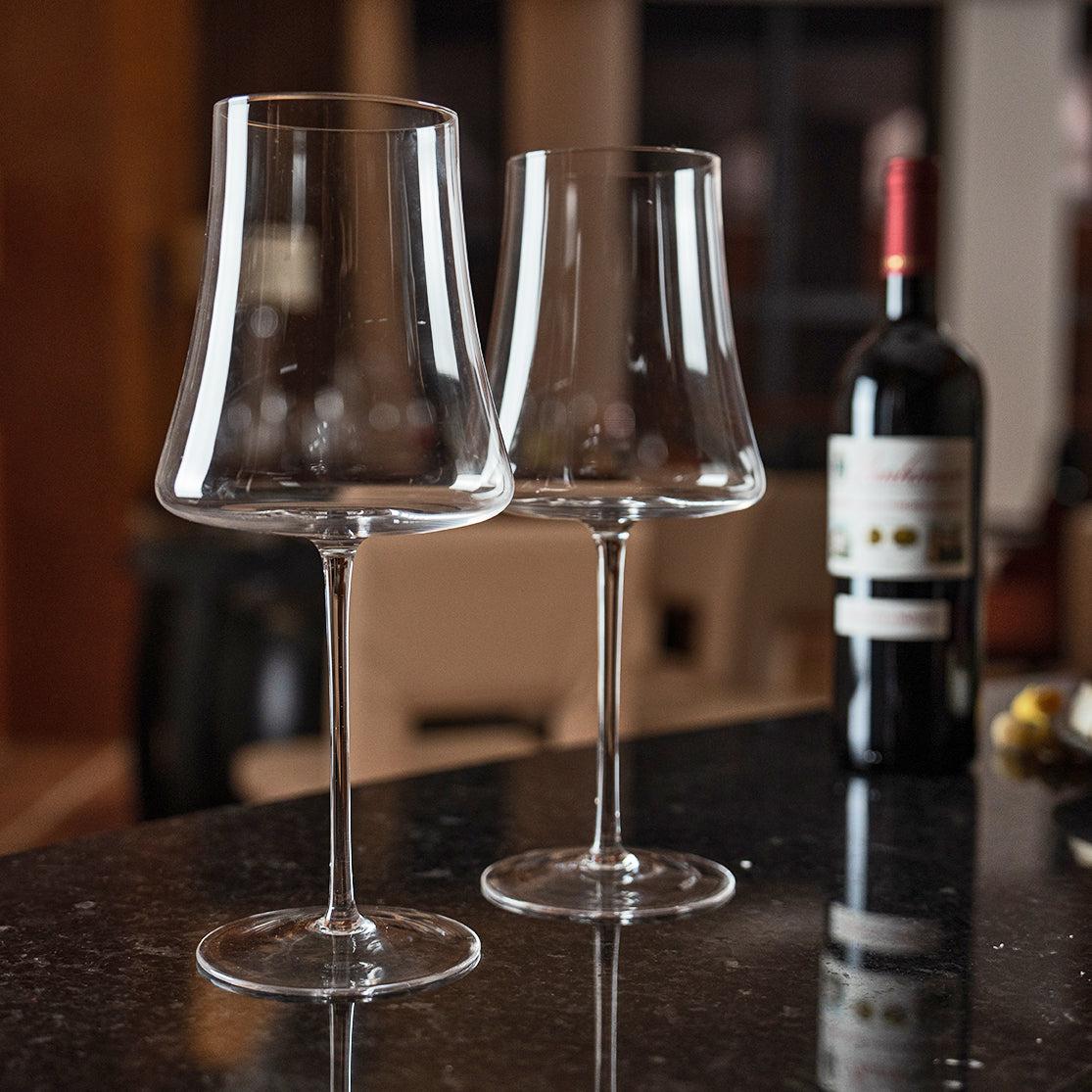 Kit com 6 Taças de Vinho em Cristal Sommelier 660ml